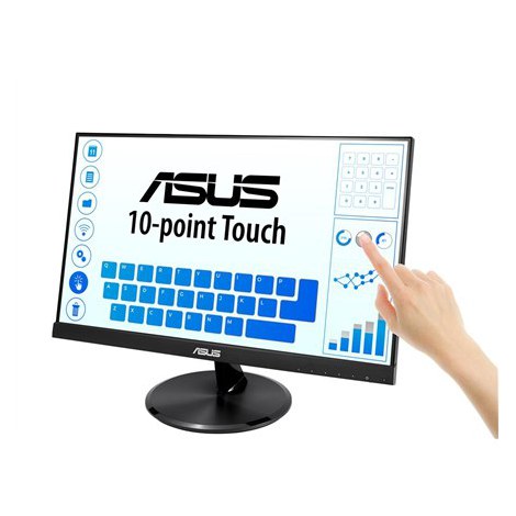 Asus | VT229H | 21.5 "" | Touchscreen | IPS | FHD | 5 ms | 250 cd/m² | Black | HDMI ports quantity 1 | 60 Hz - 3